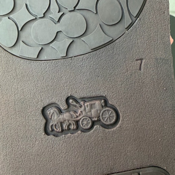 Coach Udele Sport Slides with Limited Edition Cherry Print Detail, SZ 7 🍒 - Picture 7 of 8